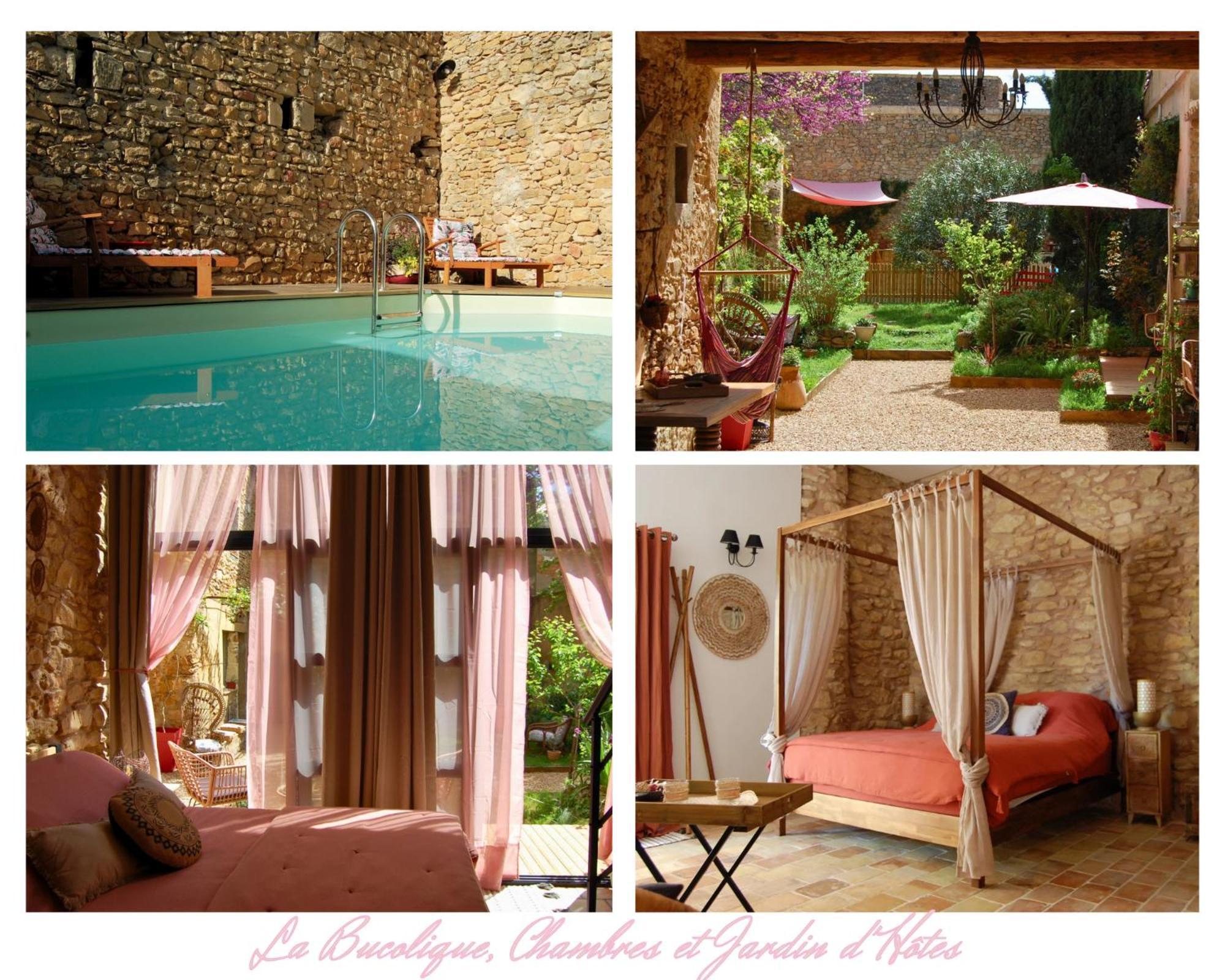 La Bucolique, Chambres Et Jardin D'Hotes Sabran Екстериор снимка
